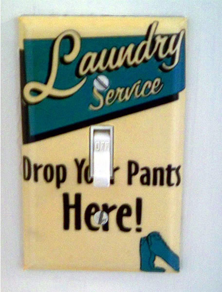 Some flair for your laundry room!