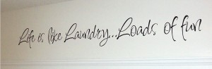 laundry-writing