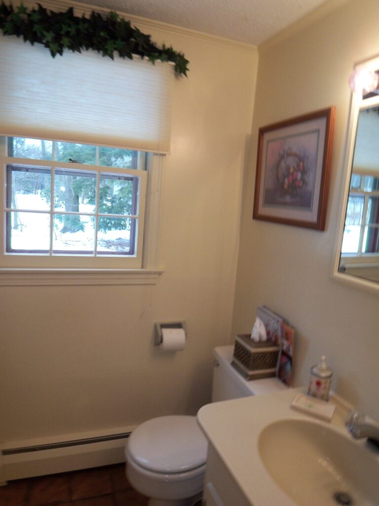 Bathroom before