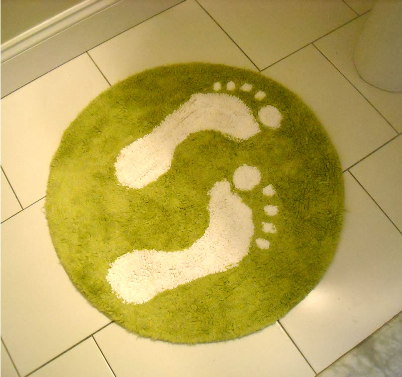 barefoot rug