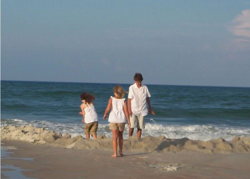 beach kids