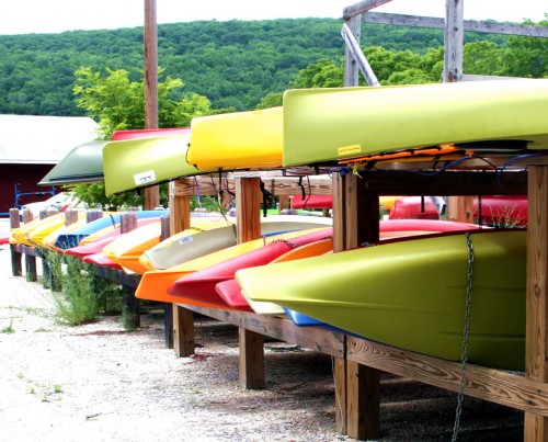 kayaks