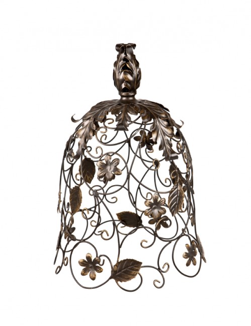 vintage bird cage shade