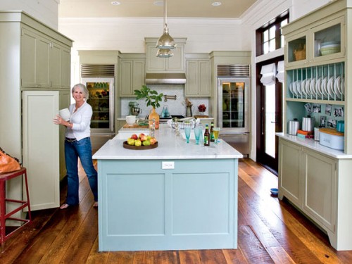 painted kitchen cabinets