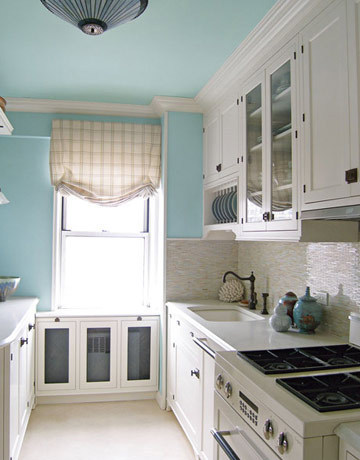 painted kitchen ceiling