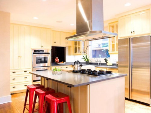 Red Kitchen Bar Stools