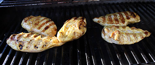 Honey Lime Curry Chicken on the Grill