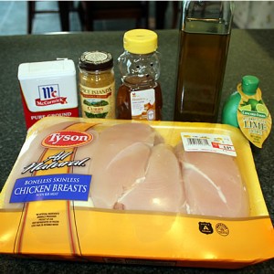Honey Lime Chicken Ingredients
