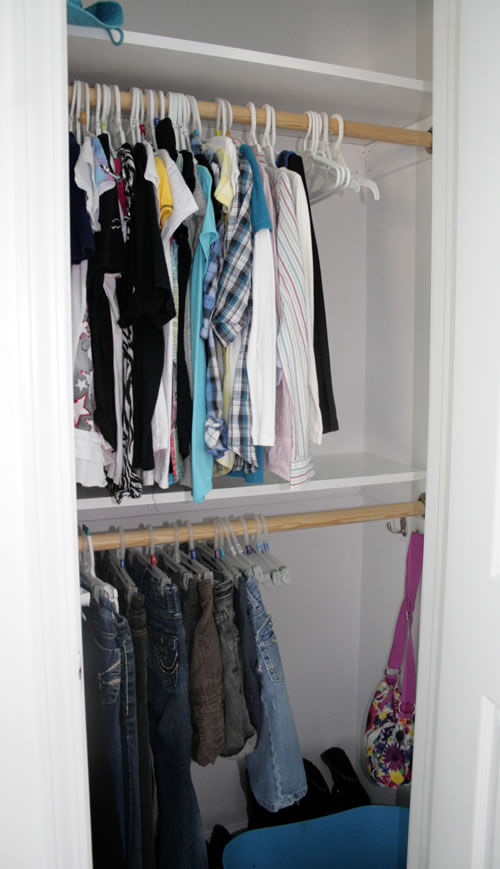 Improving Small Closet Functionality