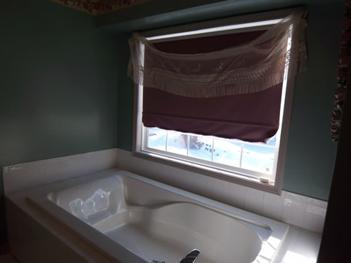 master bathroom window - before