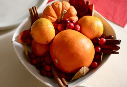 fruit and vegetable centerpiece