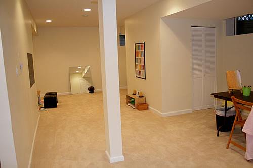 basement after