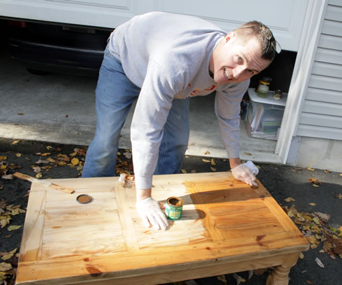 Pine deals table upcycle