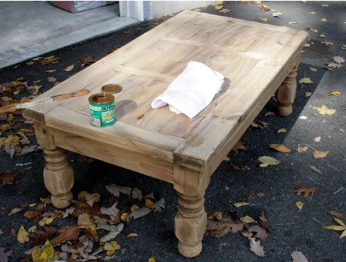 Upcycled mexican deals pine coffee table