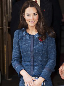 kate middleton blue suit