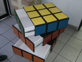 rubik cube dresser