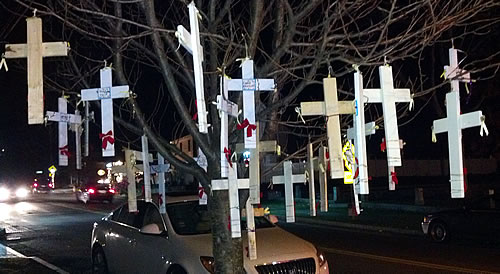 sandy hook crosses