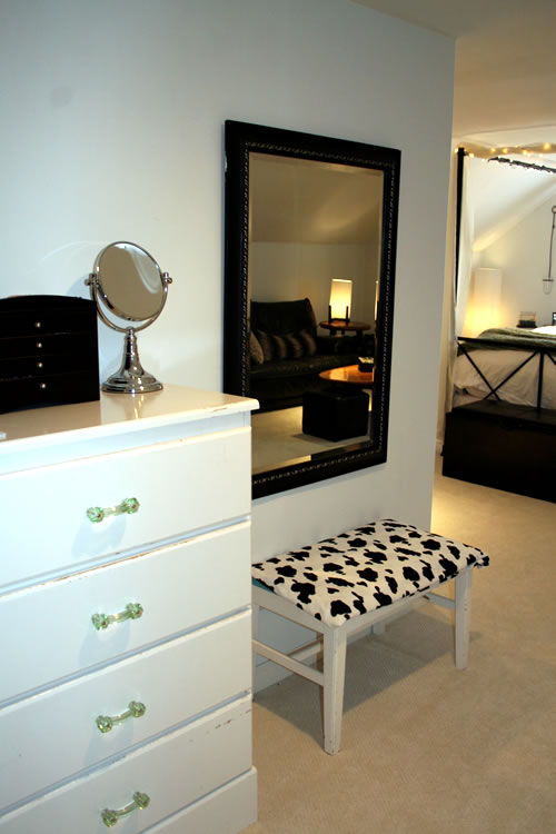 dressing area