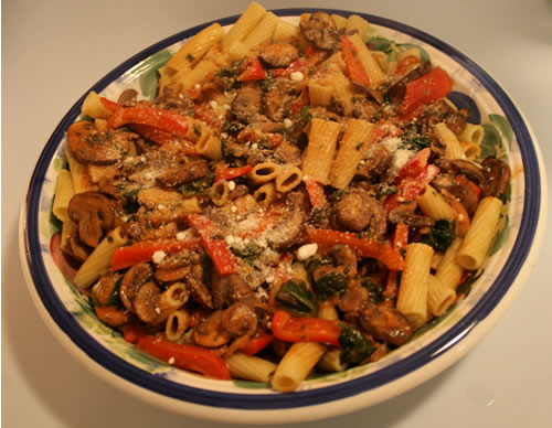 serve over pasta