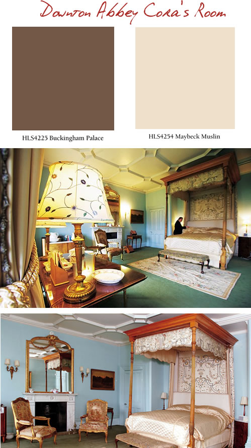 A Color Story Inspired By Downton Abbey