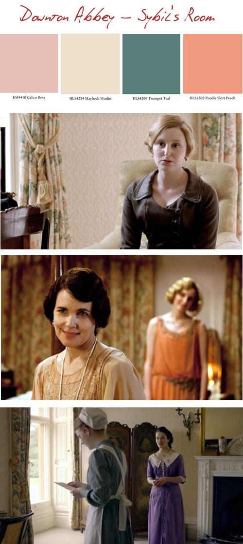 downton abbey sybil's room