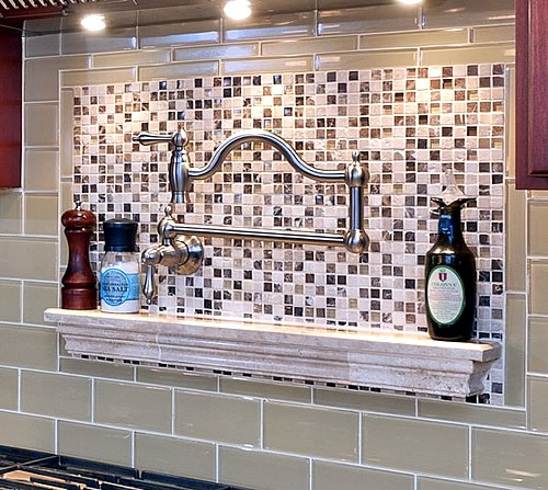 functional kitchen backsplash