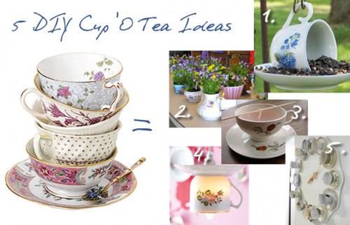 DIY Tea Cup Projects