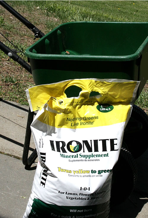 ironite for lawn