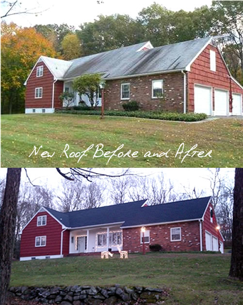 roof before and after