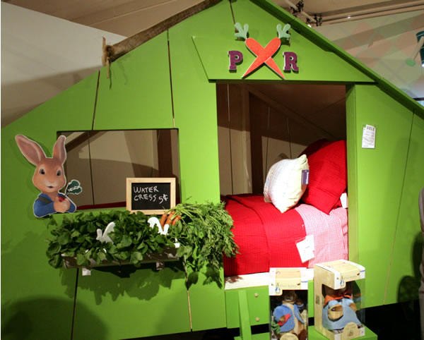 peter rabbit bunk bed for kids