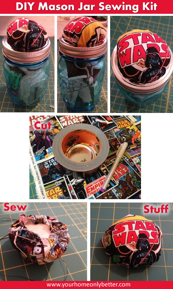 diy mason jar sewing kit