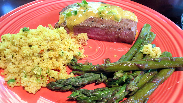 Tangy Mustard Marinated Steaks #NaturallyAmazing