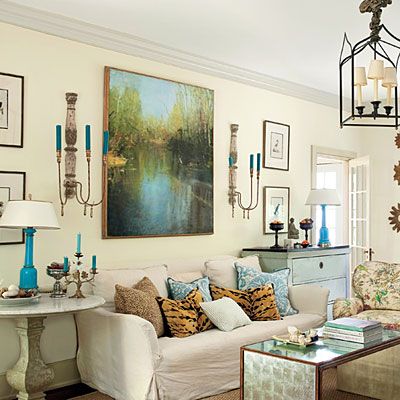 Three ways to use large art @yourhomeonlybetter