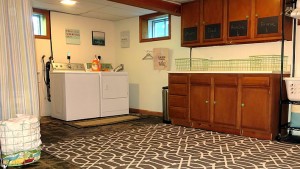 Basement Laundry before and after @yourhomeonlybetter
