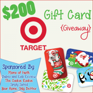 Target Christmas Gift Card Giveaway