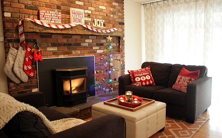Holiday Home Tour Sans the Tree @Yourhomeonlybetter