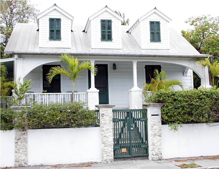 Key West Inspired Curb Appeal