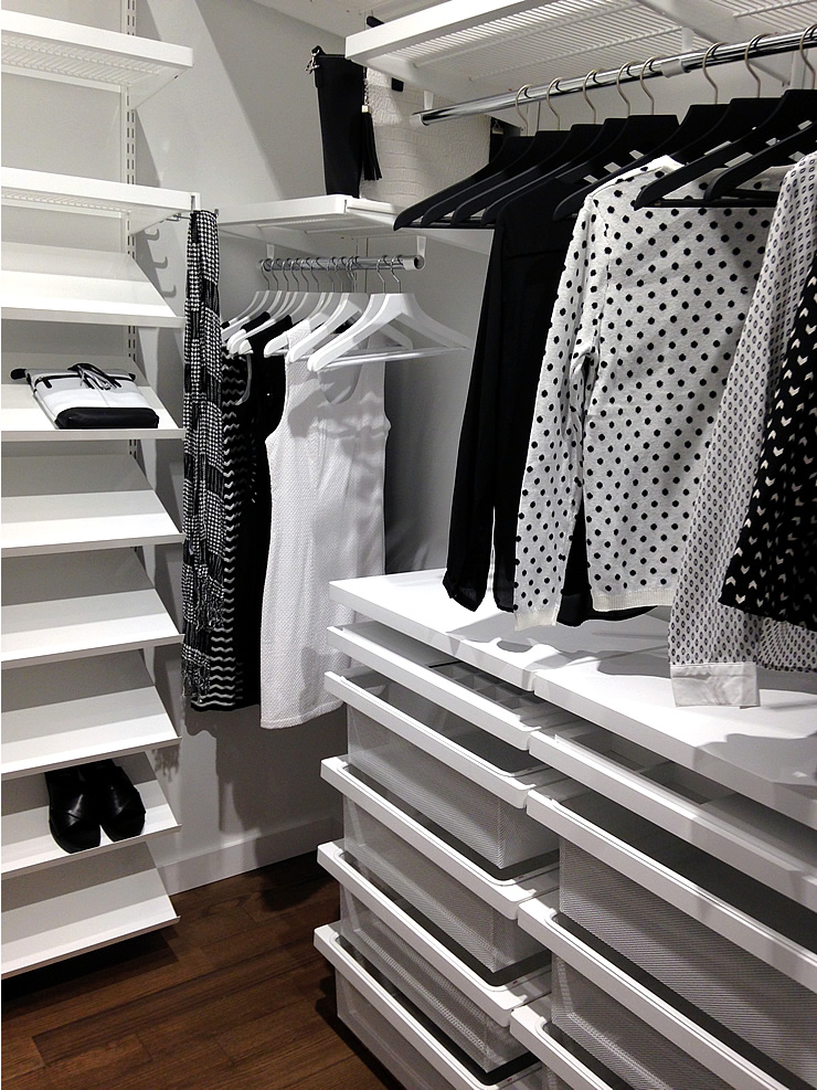 Organized closets that contain ALL your stuff - Your home, only better.