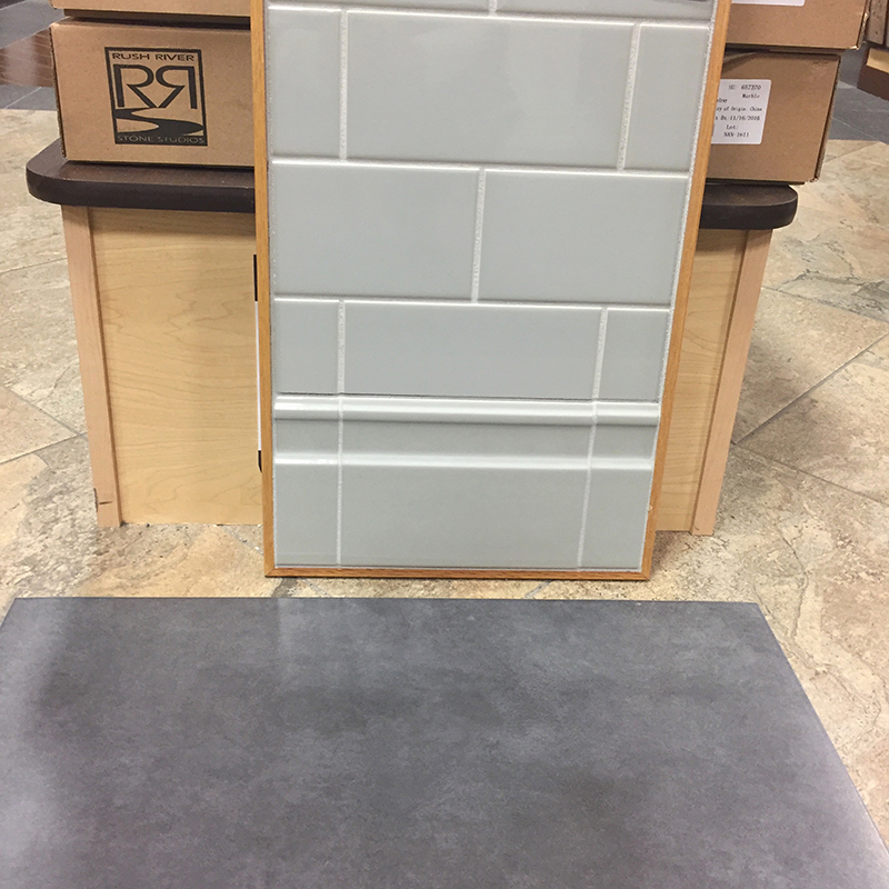 kitchen renovation - tile selection floor and back splash