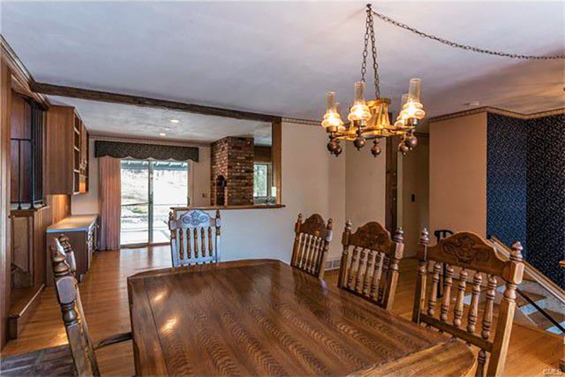 Dining Room Turned Dog-Friendly Living Room