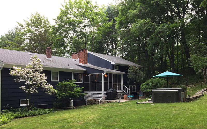 screened porch fixer upper