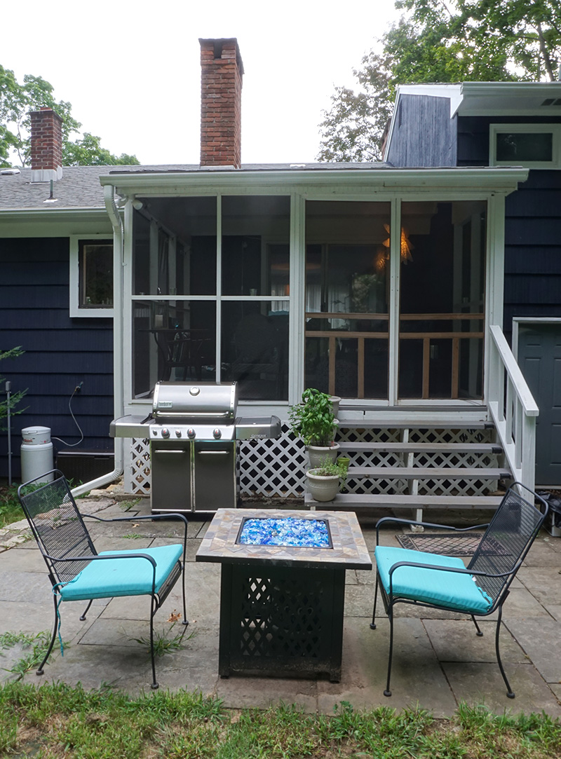 screened porch fixer upper