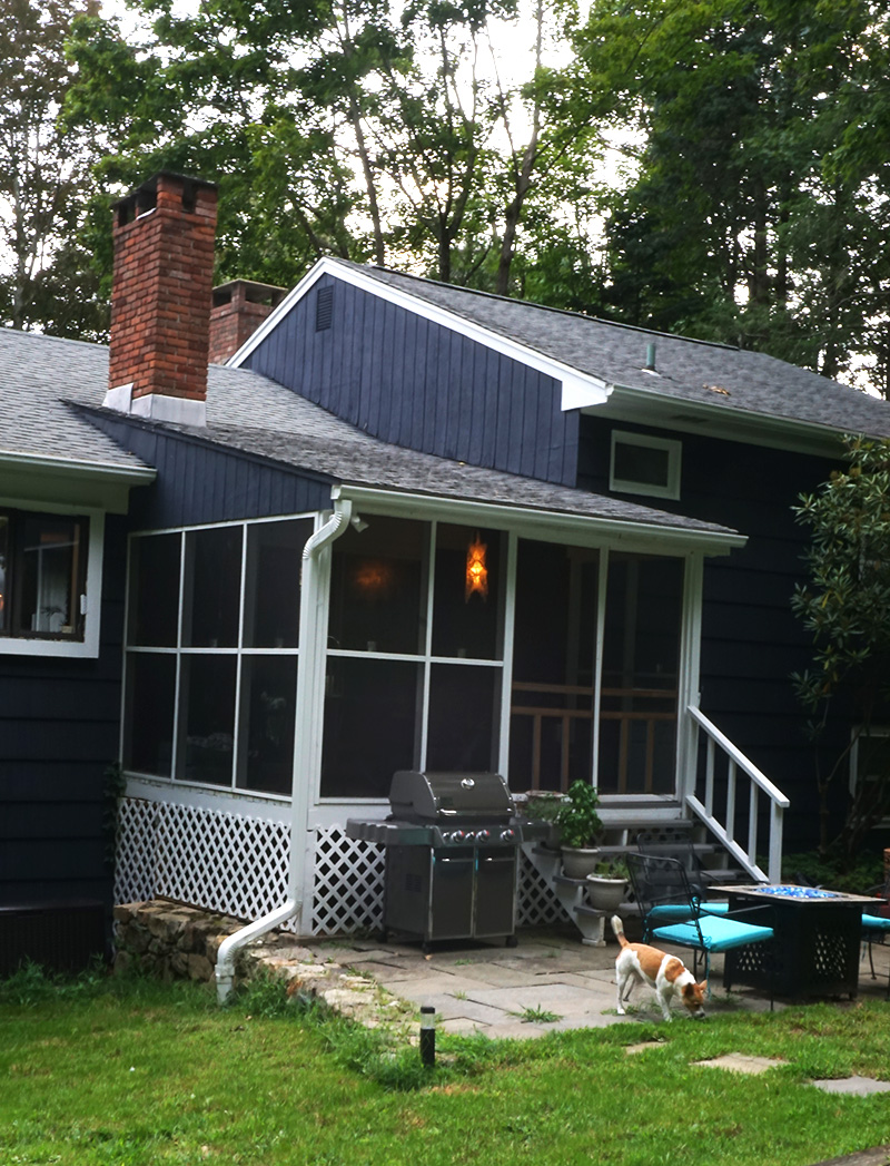 screened porch fixer upper