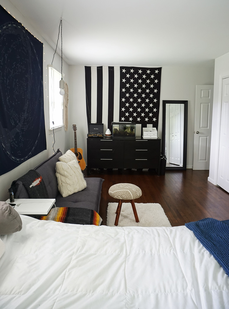 teen bedroom renovation and cleanup