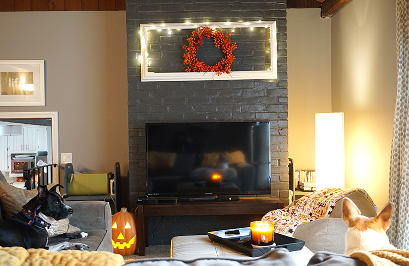 halloween and fall decor