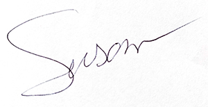susan signature